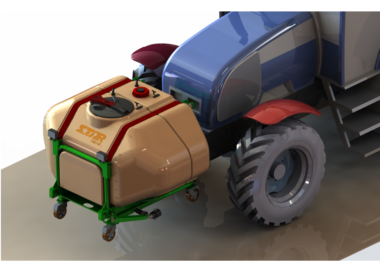 Tractor Front-mounted  pesticides sprayer